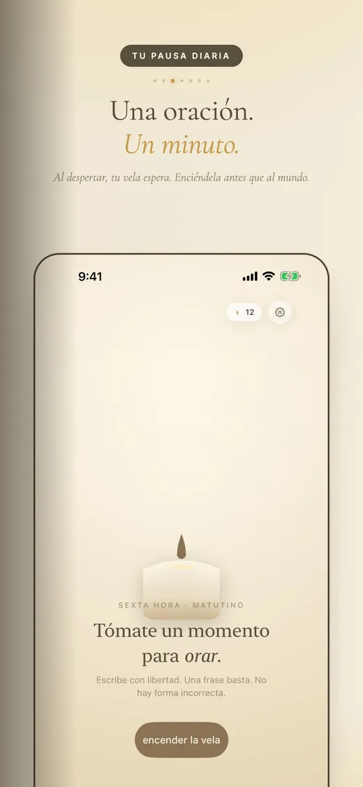 Antes screen: one prayer unlocks your apps
